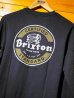 画像3: BRIXTON（ブリクストン） 2016春夏　長袖Ｔシャツ　黒 (3)