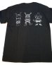 画像4: FUNNY サンフェイス/ホピカチナ 半袖Tシャツ ブラック