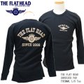 THE FLAT HEAD（ザ・フラットヘッド） ショルダーパッド サーマル 長袖Ｔシャツ ブラック
