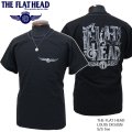 2023年夏新作 THE FLAT HEAD（ザ・フラットヘッド） LOUIS DESIGN/ルイスデザイン 半袖Ｔシャツ ブラック