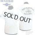 2024年夏新作 THE FLAT HEAD（ザ・フラットヘッド）FHクラシック ヘビーオンス半袖Ｔシャツ ホワイト