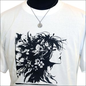 画像2: [RISE-ROCK ライズロック]  6.2オンス ヘビーウエイト プレミアム 半袖Tシャツ 白 ホワイト