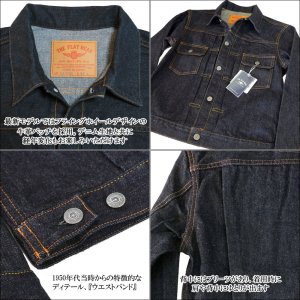 画像3: THE FLAT HEAD（ザ・フラットヘッド）14.5oz デニムジャケット 50'sモデル FN-OJ-D002