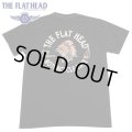 2025年夏新作 THE FLAT HEAD（ザ・フラットヘッド） MOTOR CYCLE RACE/モーターサイクルレース 半袖Ｔシャツ（ブラック）