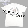 2025年夏新作 THE FLAT HEAD（ザ・フラットヘッド） MOTOR CYCLE RACE/モーターサイクルレース 半袖Ｔシャツ（ホワイト）