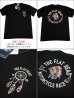 画像2: 2025年夏新作 THE FLAT HEAD（ザ・フラットヘッド） MOTOR CYCLE RACE/モーターサイクルレース 半袖Ｔシャツ（ブラック） (2)