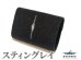 画像1: FUNNY/ファニー スティングレイ エイ革 彫刻コンチョ 2つ折り ダブルドット ビルフォード ミドルサイズ革財布（ブラック） (1)