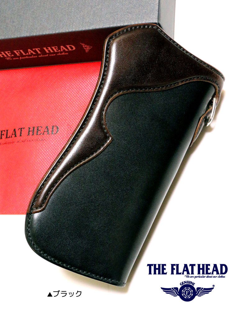 THE FLAT HEAD - フラットヘッド FlatHead パイソン柄 ウォレットの+