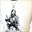 画像2: [RISE-ROCK ライズロック]  6.2オンス ヘビーウエイト プレミアム 半袖Tシャツ 白 ホワイト【WISH FOR PEACE/平和への願い】 (2)