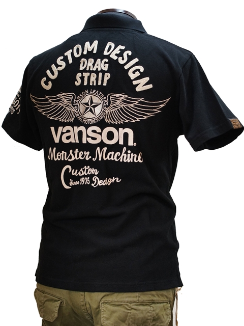 画像: ◇- vanson 新作 刺繍ポロシャツ 再入荷しました! -◇