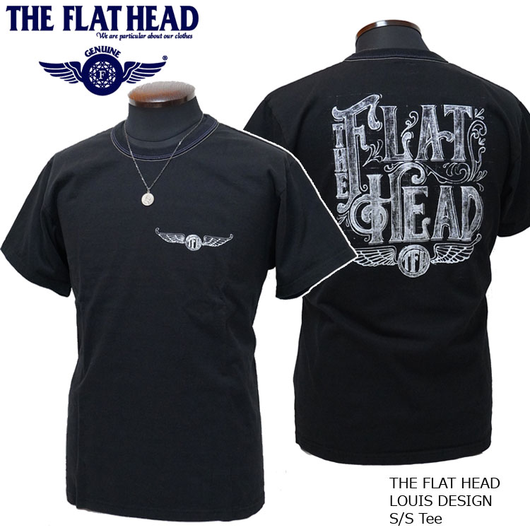 フラットヘッド　the flat head ブラックTシャツ